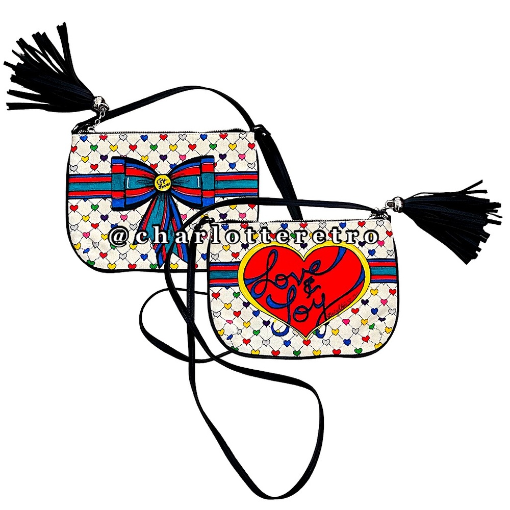 Brighton Love & Joy Hearts/Bows Crossbody